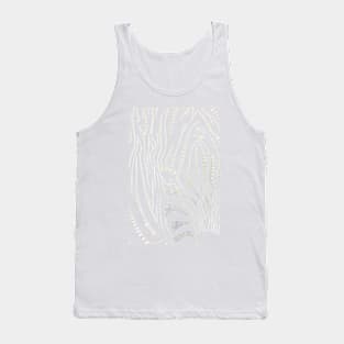 White Zebra Tank Top